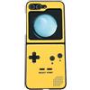 NiceKing Compatibile con Samsung Galaxy Z Flip 5 Custodia in plastica rigida Custodia antiurto in silicone per Samsung Z Flip 5 2023 5G Giallo
