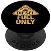 Rolling Coal Gifts for Men and Women Carbone diesel diesel del rotolo di Turbo di U.S.A. del camion diesel di rotolamento PopSockets PopGrip Adesivo