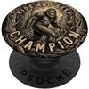 Hairy Mountain Man Hide Seek Champion Peloso Montagna Uomo Nascondi Cerca Campione PopSockets PopGrip Adesivo