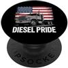 Rolling Coal Gifts for Men and Women Carbone diesel diesel del rotolo di Turbo di U.S.A. del camion diesel di rotolamento PopSockets PopGrip Adesivo