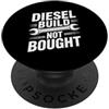 Rolling Coal Gifts for Men and Women Carbone diesel diesel del rotolo di Turbo di U.S.A. del camion diesel di rotolamento PopSockets PopGrip Adesivo