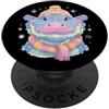 Bookworm Teacher Theme Library Reader Gr Baby Fox Libro Aperto Lettura Animale Amante Grafico Ritr PopSockets PopGrip Adesivo