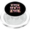 Coquette Bow Aesthetic Deer Graphic Wome Kawaii Deer Coquette Bow Ribbon Estetica Deer Lover Bambini PopSockets PopGrip per MagSafe