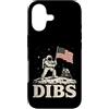 Modern Moon Exploration Science Apparel Custodia per iPhone 17 Luna Astronauta Dibs Artemide Missione Lunare Spazio Scienza Arte