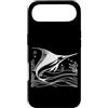 Jimbeels Custodia per iPhone Air Pesce Vela arte lineare Aquarianer