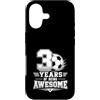 Awesome Soccer Football Birthday Party A Custodia per iPhone 17 3 ° compleanno ragazzo calcio 3 anni di essere fantastico calcio