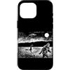 Funny Bigfoot Sasquatch Lochness Monster Custodia per iPhone 16 Pro Max Bigfoot Loch Ness Mostro Nessie UFO Alien Lover Cryptid