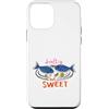 Ocean Delights Studio Custodia per iPhone 12 mini Salty But Sweet Fish Lemon Seafood Design