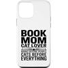Cats Before Everything Books Before Peop Custodia per iPhone 12 mini Prenota Mamma Cat Lover Cats Before Everything