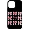 Cute Coquette Bow Aesthetic Gifts Women Custodia per iPhone 13 Pro Max Pink Coquette Bow Ribbon Estetica Carino Ragazze Grafiche