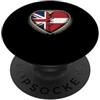 Souvenirs British Lover Gifts Half Danish British Roots UK Denmark United Kingdom PopSockets PopGrip Adesivo