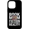 Reading Mama Novel Lover Aesthetic Sunse Custodia per iPhone 14 Pro Max Book Mom Fiction è la mia realtà preferita