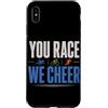 Triathlete Family Matching Race Day Crew Custodia per iPhone XS Max Supporto per triathlon Crew Swim Bike Run Race Day