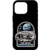 PeeKay Apparel - MoonReturn Custodia per iPhone 16 Pro Riservato all'umanità 2028