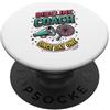 Mothers Cheerleader Support Designs Sideline Coach Dal Giorno Uno Cheer Famiglia Cheerleader Mamma PopSockets PopGrip Adesivo