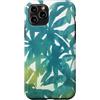 generic Custodia per iPhone 11 Pro Design estetico tropicale con foglie estive
