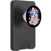 Bookworm Teacher Theme Library Reader Gr Capra bambino libro aperto lettura animale amante grafico ritratto PopSockets PopWallet per MagSafe