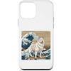 Samoyed Puppy Lover PS Custodia per iPhone 12 mini Samoiedo giapponese Kanagawa Wave Surf Amante dei cani
