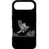 Jimbeels Custodia per iPhone Air Pigolante arte lineare Ornitologo