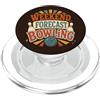 Alley Mood Club Previsioni del fine settimana Bowling Retro PopSockets PopGrip per MagSafe
