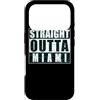 Straight Outta Miami Vintage City Pride Custodia per iPhone 17 Pro Direttamente dalla città angosciata vintage di Miami