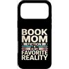 Reading Mama Novel Lover Aesthetic Sunse Custodia per iPhone 17 Pro Max Book Mom Fiction è la mia realtà preferita