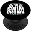 Triathlete Family Matching Race Day Crew Supporto per triathlon Crew Swim Bike Run Race Day PopSockets PopGrip Adesivo