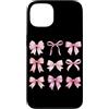 Cute Coquette Bow Aesthetic Gifts Women Custodia per iPhone 13 Carino Coquette Bow Ribbon Estetica Ragazze Adolescenti Bambini