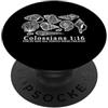 Faith Ocean Gifts Co Conchiglia cristiana Ocean Life Bibbia Verse Design PopSockets PopGrip Adesivo