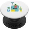 Fun Designs Pulizia PopSockets PopGrip Adesivo