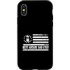 Best Dad Ever Father's Day Dad Birthday Custodia per iPhone X/XS Arcade Videogiochi Retro US Bandiera Americana 80s 90s Patriottica