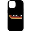 Retro Old 70s School 80s Nostalgic Compu Custodia per iPhone 14 Livello 13 | Vintage Gamers 13 ° Compleanno Estetico Oldschool