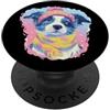 Bookworm Teacher Theme Library Reader Gr Agnello Libro Aperto Lettura Animale Amante Grafico Ritratto Pec PopSockets PopGrip Adesivo