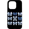 Cute Coquette Bow Aesthetic Gifts Women Custodia per iPhone 15 Pro Coquette Fiocco Nastro Estetico Carino Grafica Donne Ragazze