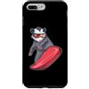 Snowboarder Snowboard Custodia per iPhone 7 Plus/8 Plus Opossum Snowboarder Snowboard Sport invernali