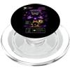 Kafforikat Collective Gatto Caffeina Pixel Art RPG Divertente Fan PopSockets PopGrip per MagSafe