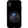 Moai Easter Island Apparel Custodia per iPhone X/XS Statue Moai dell'isola di Pasqua