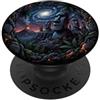 Moai Easter Island Apparel Statue Moai dell'isola di Pasqua PopSockets PopGrip Adesivo