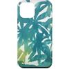 generic Custodia per iPhone 12 mini Design estetico tropicale con foglie estive