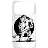 Magliette de Box Lacrosse Custodia per iPhone 17 Pro Giocatore di lacrosse che disegna lo sport americano