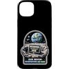 PeeKay Apparel - MoonReturn Custodia per iPhone 15 Plus Riservato all'umanità 2028