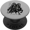 Demonique Tees and Ars Goetia Demon Gift Cavaliere Leone di Sabnock PopSockets PopGrip Adesivo