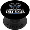 Triathlete Family Matching Race Day Crew Supporto per triathlon Crew Swim Bike Run Race Day PopSockets PopGrip Adesivo