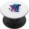 A Look into the Future Designs A Look into the Future Futuristic Panther SciFi Design PopSockets PopGrip Adesivo
