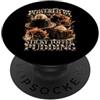 Sticky Toffee Pudding Power Funny Desser Dolce divertente di potere del budino di caramello appiccicoso PopSockets PopGrip Adesivo