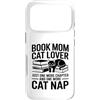 Reading Cat Lover Mom Cozy Chapter Nap Custodia per iPhone 17 Pro Prenota Mamma Amante Gatto Un Capitolo Uno Pisolino Gatto