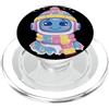 Bookworm Teacher Theme Library Reader Gr Agnello Libro Aperto Lettura Animale Amante Grafico Ritratto Pec PopSockets PopGrip per MagSafe