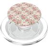 Cottagecore Flower Lover Designs Giardino botanico con peonia rosa, motivo a coquette PopSockets PopGrip per MagSafe