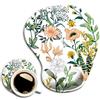 Dooke Tappetino Mouse Ergonomico al Gel Mouse Pad Tappetino per Mouse con Poggiapolsi Mouse Pad Mat Fiore