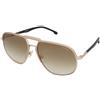 Carrera Carrera 318/S J5G/86 | Occhiali da Sole Graduati o Non Graduati | Prova Online | Metallo | Pilot | Oro | Adrialenti
